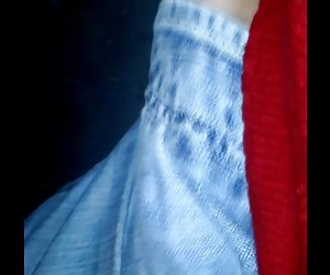 Handjob inside the car