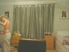 spying girl with little tits