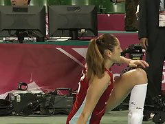 Volleyball Stretching