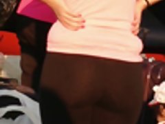 Young Ass in black see thru thights (Part 1 of %)