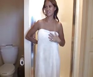 The pool and the shower