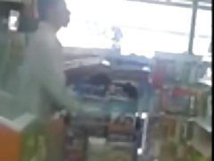 caught mastrubation in supermarket