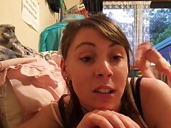 Webcam feet soles in the pose