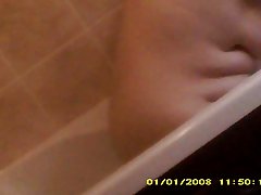 Curvy wife&#039;s butt, belly and breasts