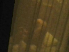 Neighbours couple caught espia window lick fuck busted
