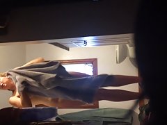 Hot wife after shower