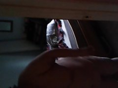 bbw granny in shower