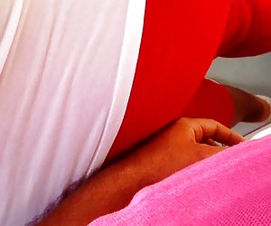 TOUCHING GRANNY BBW MEGA BIG ASS LEGGINS