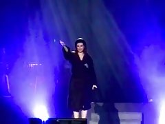 Laura Pausini show pussy Concert Feria del Hogar Lima 2014