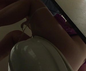 Two Girls Share A Stall Voyeur