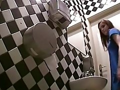 Beautiful Women in the Toilet 4