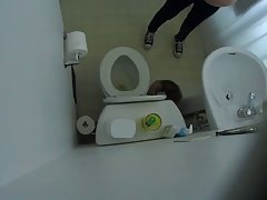 Pregnant hidden WC