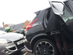 Co op car park milf hot legs