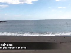 masturbation a la plage en cam direct pour les voyeurs