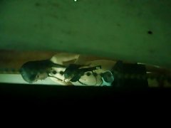 Asian girl after shower