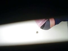 REAL Hidden Cam! Mature Brunette changing