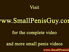 CFNM femdom fucks his small cock