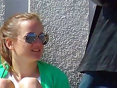 Candid Teen Feet and Legs on the Boardwalk