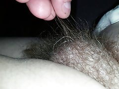 nice shiny soft chubby hairy pussy out of the shower