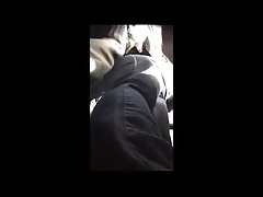 Encoxada 245 : Ebony doll more than willing to be rubbed