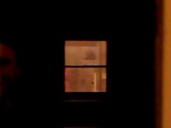 Window spy, naked cooking, busted