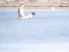 Caught Doggy Style on Public Beach