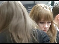 Candid Nylon Feet and Legs of Sexy Hostesses