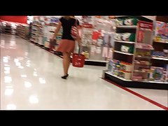 Upskirt at Target