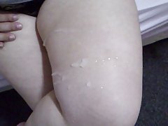 Cum In My Girlfriend&#039;s Crossed Legs 5