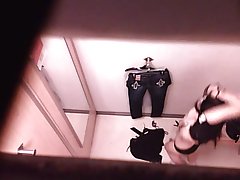 Spy girls in the dressing room
