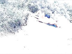 She spread and masturbates for the voyeurs