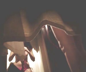 sexy girl in changing room