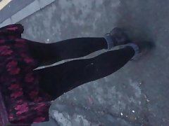 Cum on blondes tights