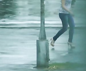 Girls walking down the Street - Legs, Ass and Heels